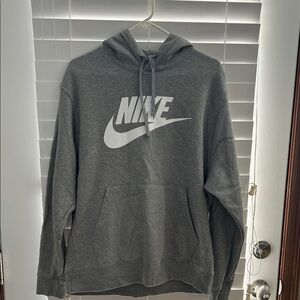 Nike Light Gray Men's Hoodie